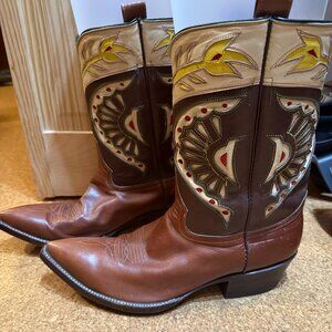 Vintage 1992 Rocketbuster Cowboy Boots - M9/W10.5 - Great Condition!